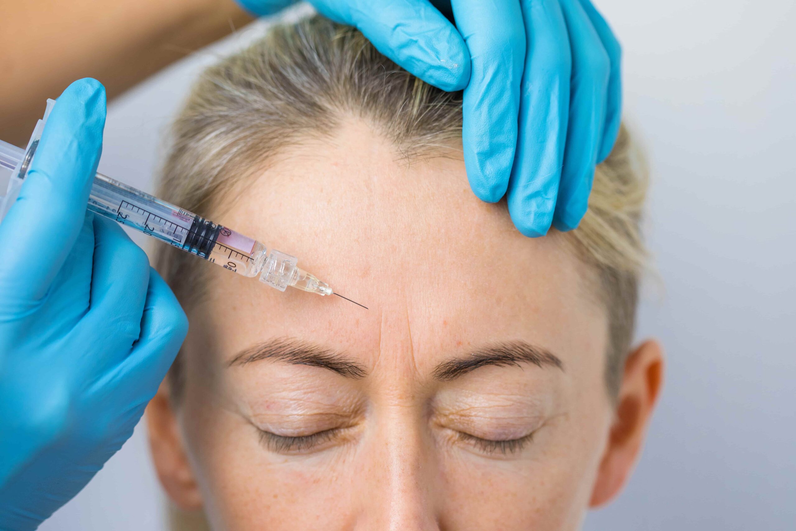 Female Getting Botox Treatment | Aspen Prime MedSpa in Hoboken, NJ